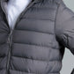 Men’s Parachute Puffer Jacket - Grey