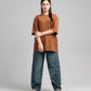 Women Boxy Fit Cotton T-Shirt - Monk Robe
