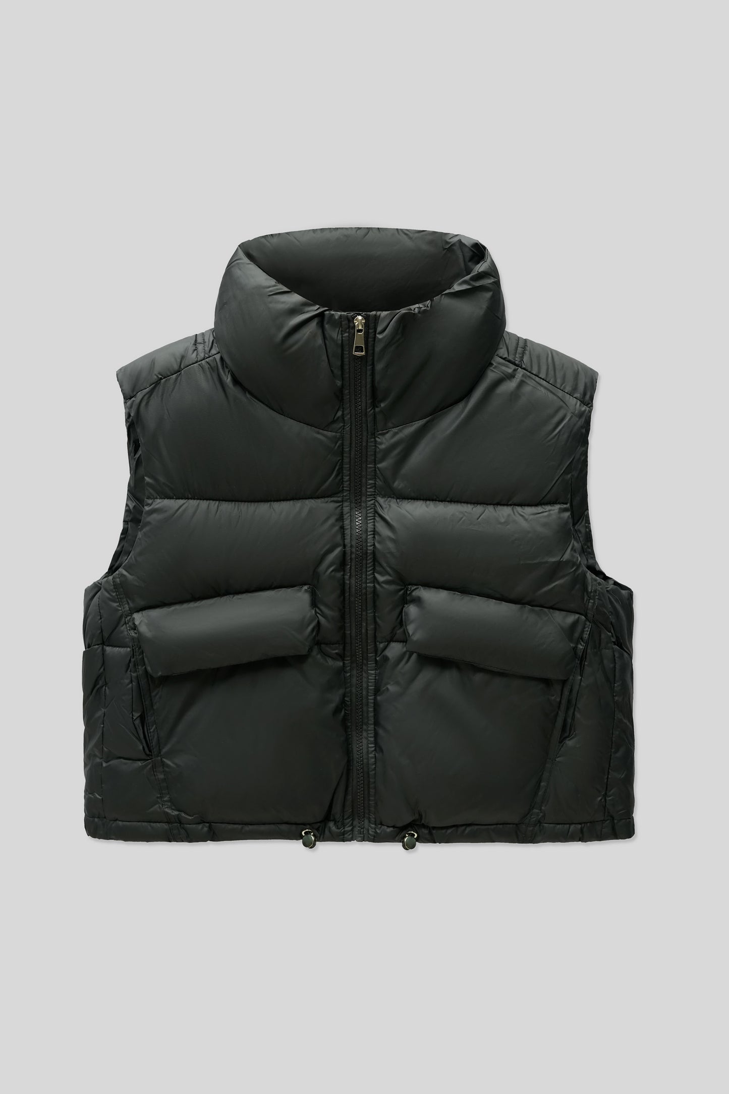 Women’s Parachute Puffer Jacket - Black
