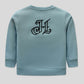 Little Boys’ Screen Print Sweatshirt - Aqua Splash