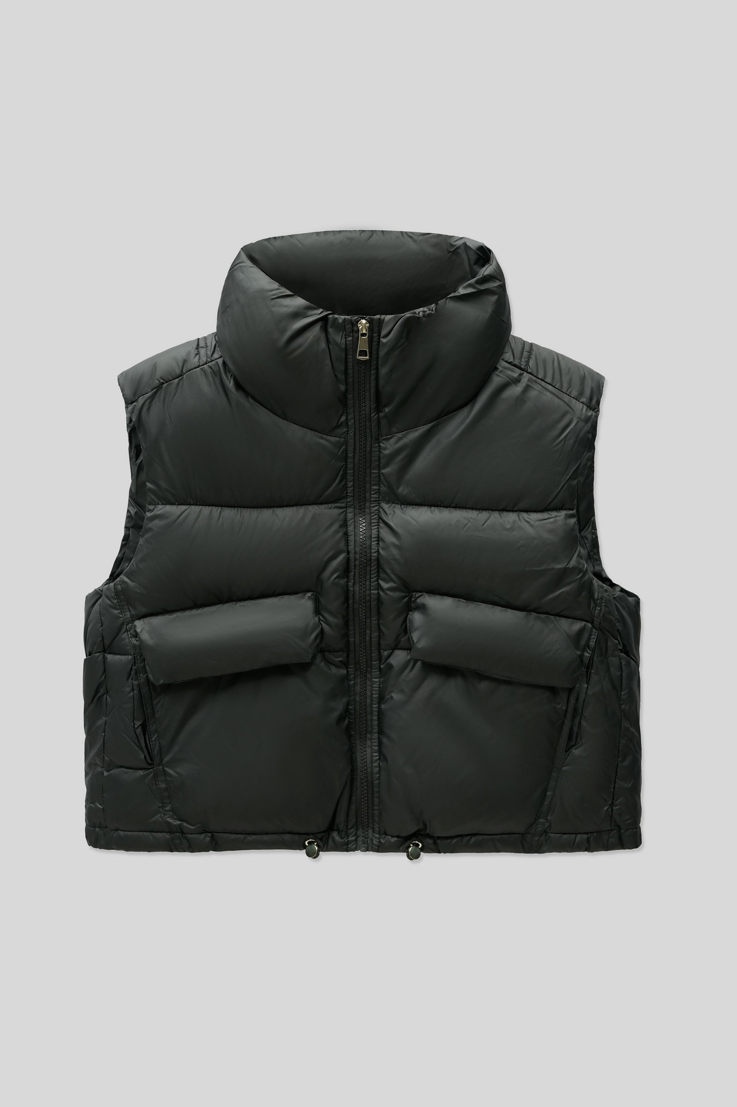 Women’s Parachute Puffer Jacket - Black