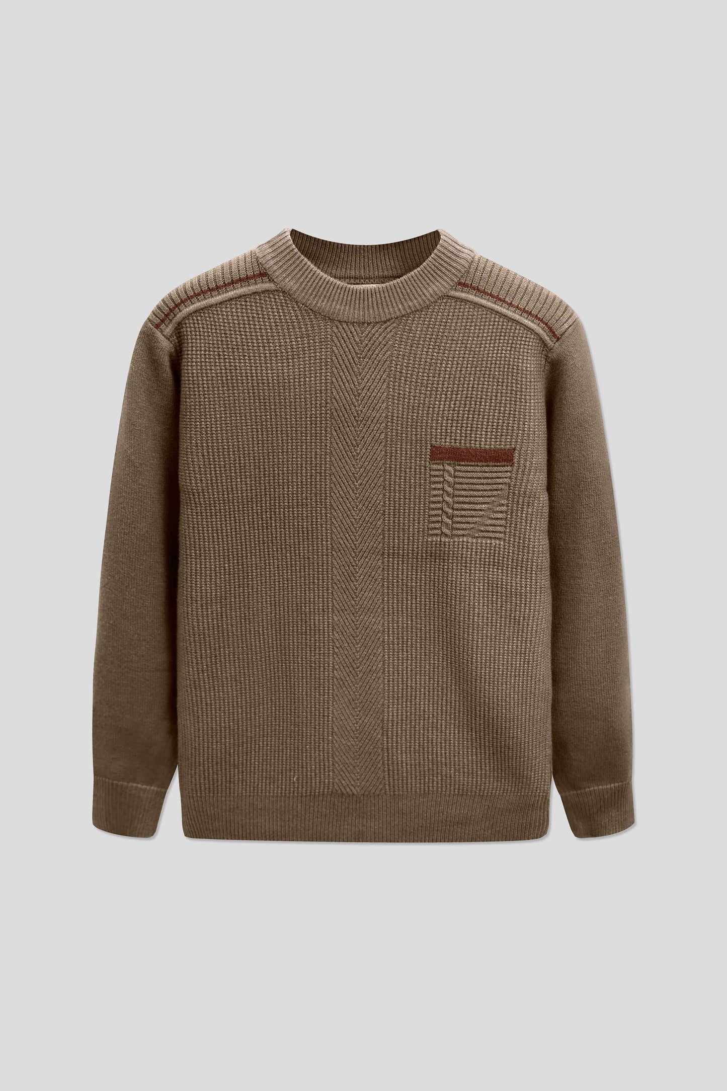 Men’s Crew Neck Wool Jersey
