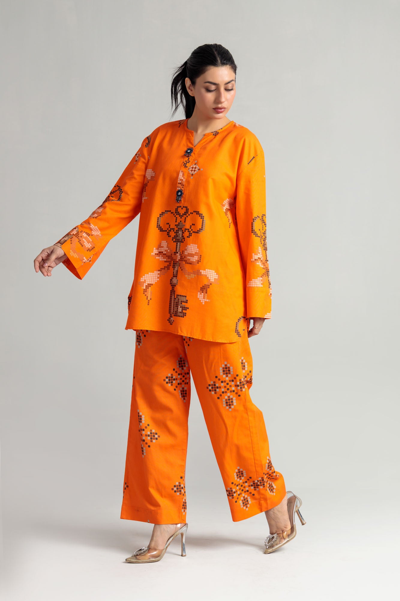 Women Two-Piece Cotton Set