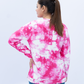 Women Fuchsia Pink Sweatshirt