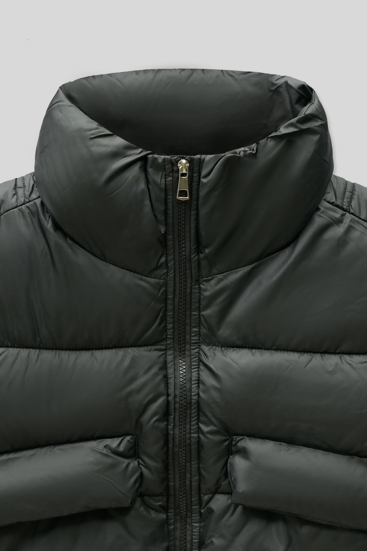 Women’s Parachute Puffer Jacket - Black