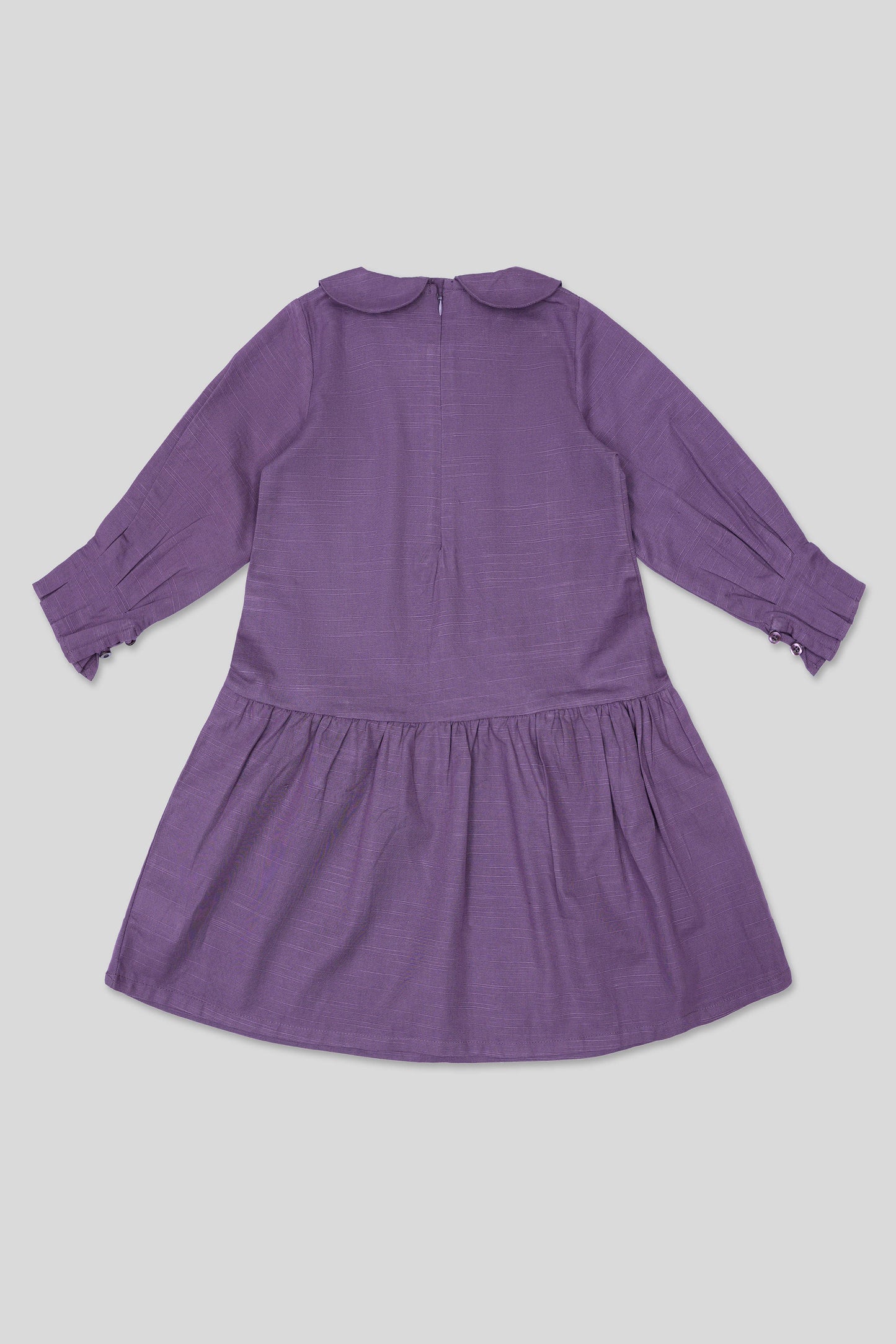 Little Girls’ Dress - Deep Purple