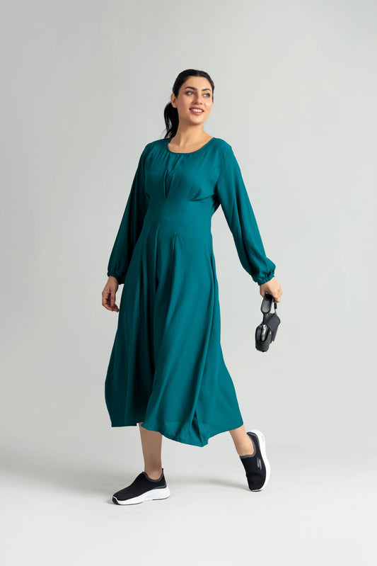Women’s Maxi Dress - Teal