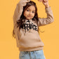 Little Girls’ Pullover Hoodie - Peach Bloom