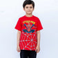 Kids Printed Co-ords Set – Fiery Red