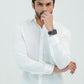 Men Basic Oxford Shirt - White