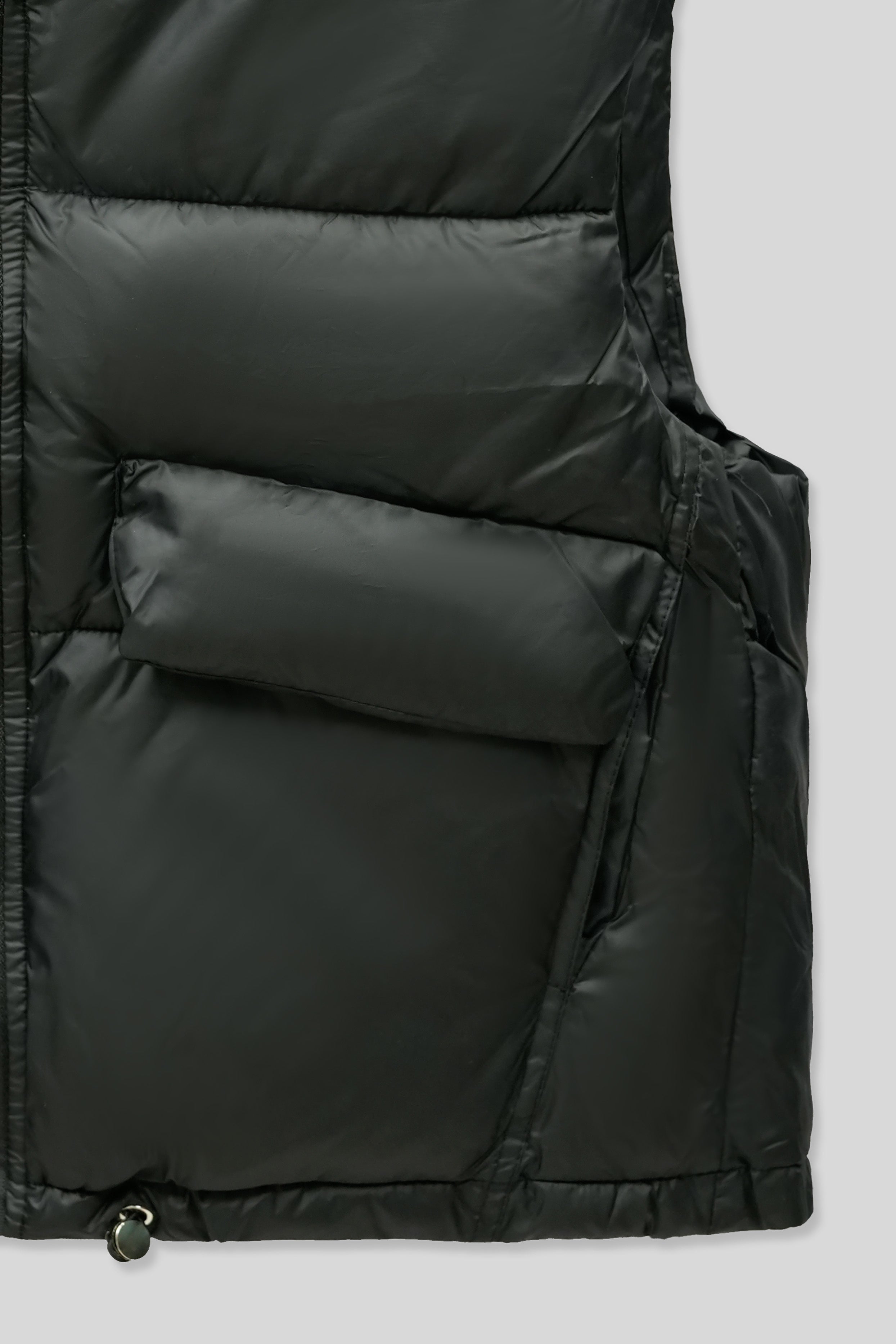 Women’s Parachute Puffer Jacket - Black
