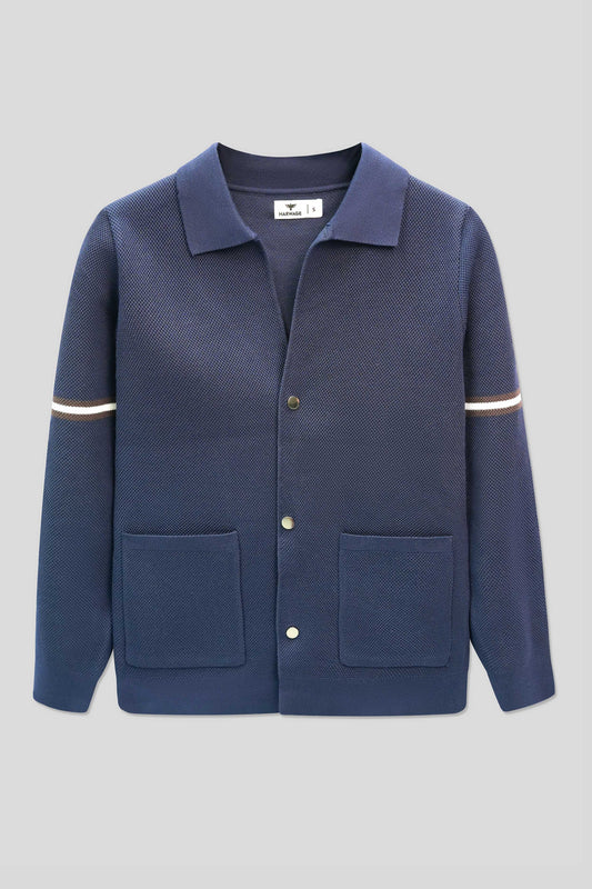 Men Button-Down Jersey Shirt