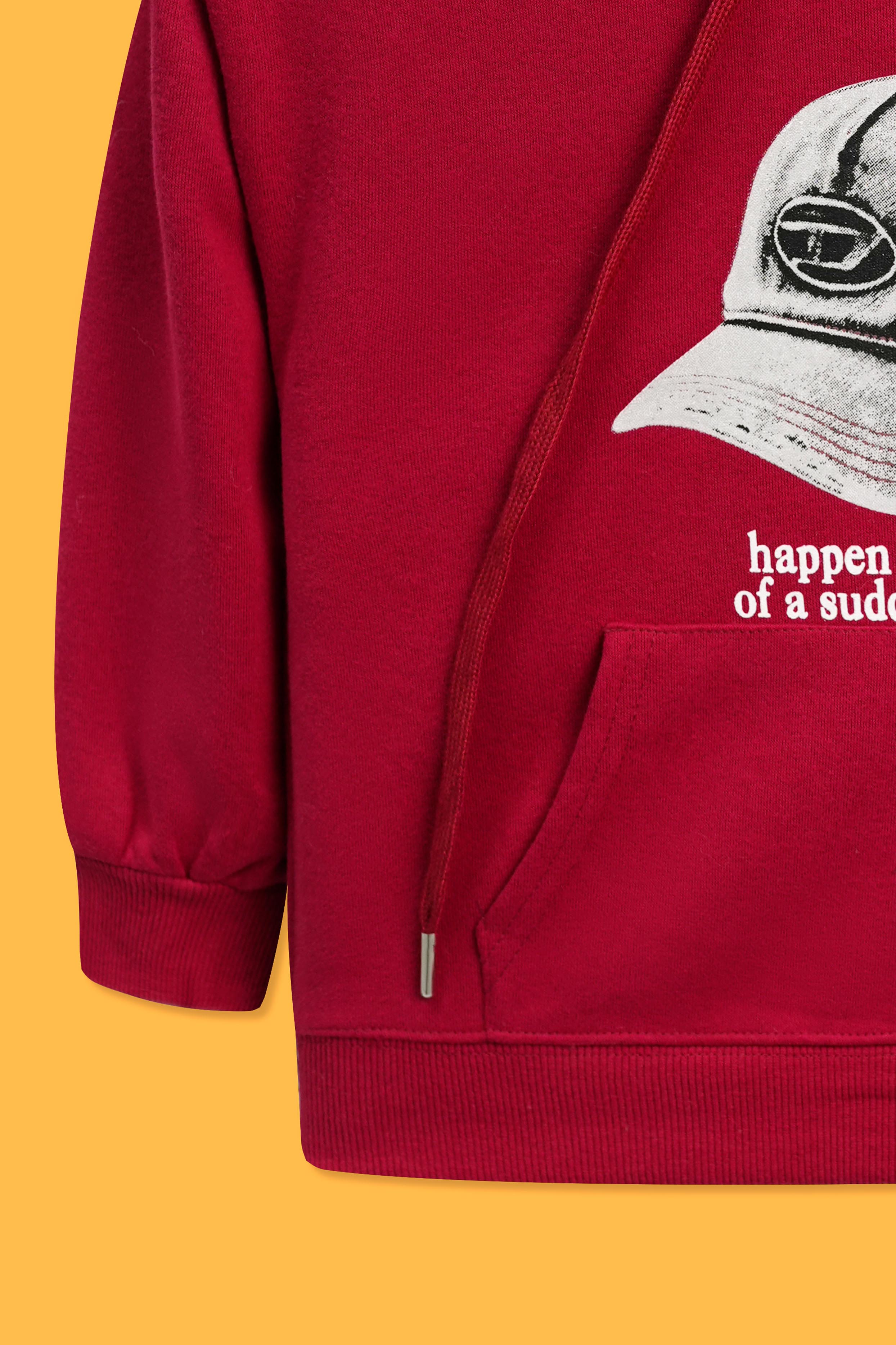 Junior Boys Fleece Pullover Hoodie