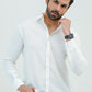 Men Basic Oxford Shirt - White