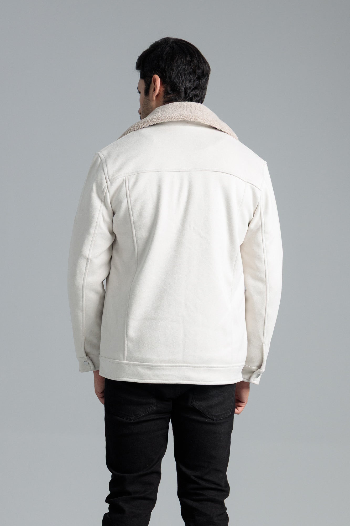 Mem Soft & Fuzzy Jacket - Cloud Dancer