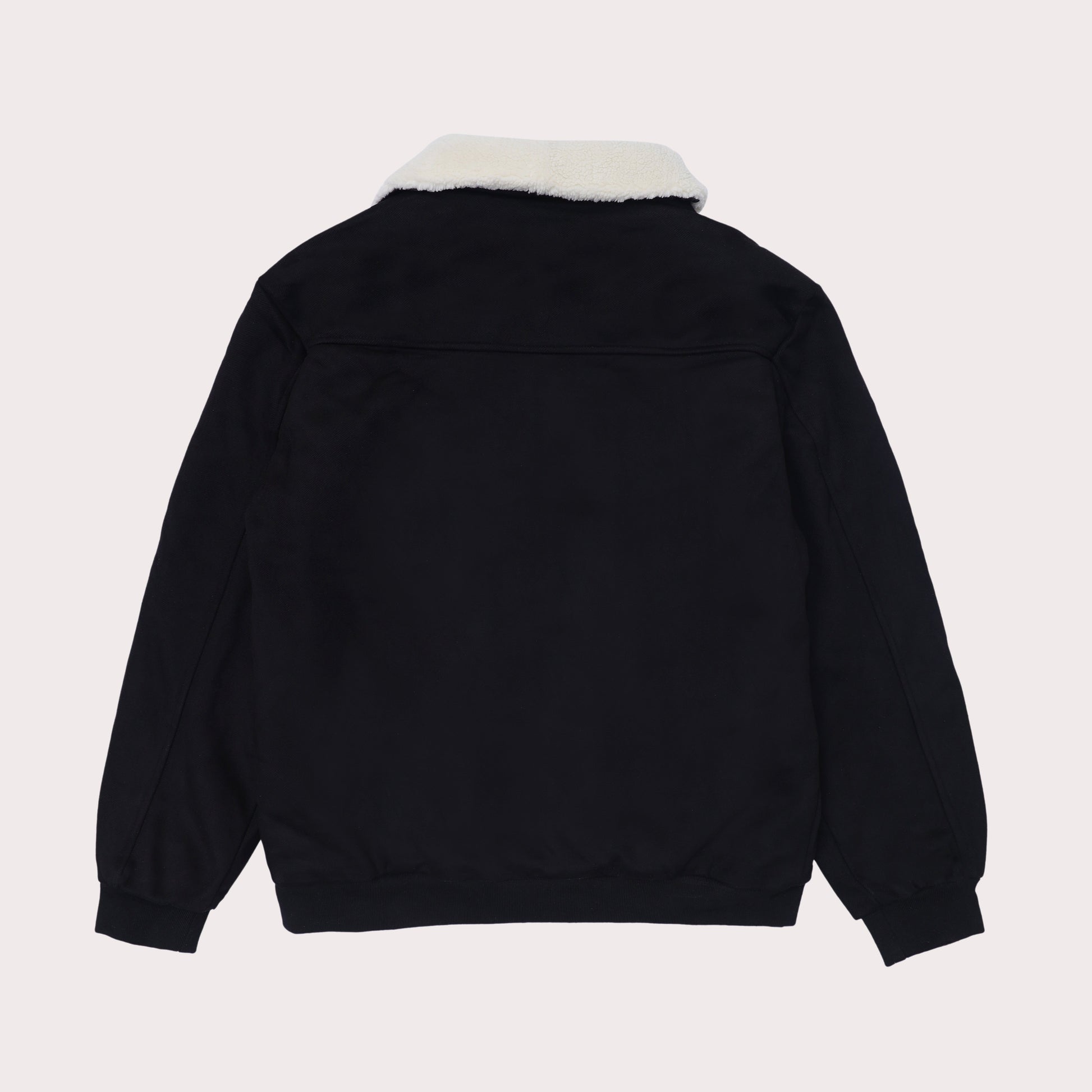 Men Regular Fit Fur Jacket – Black - Harwage