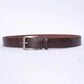Men Faux Leather Belt - Brown - Harwage