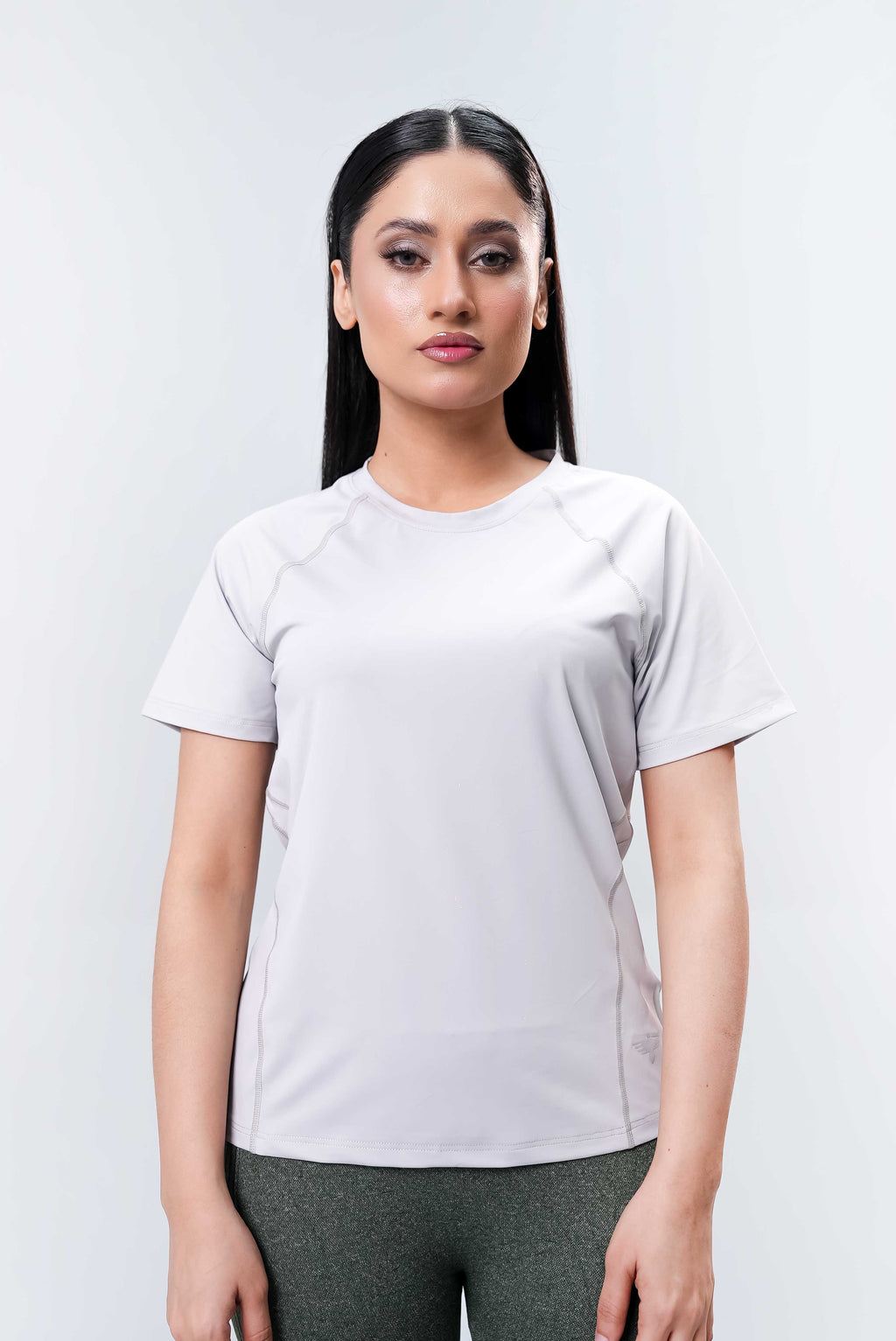 Women Top Gym Wear - Grey