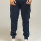 Men’s Navy & White Fleece Trouser