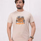 Men Printed T-Shirt - White Pepper - Harwage