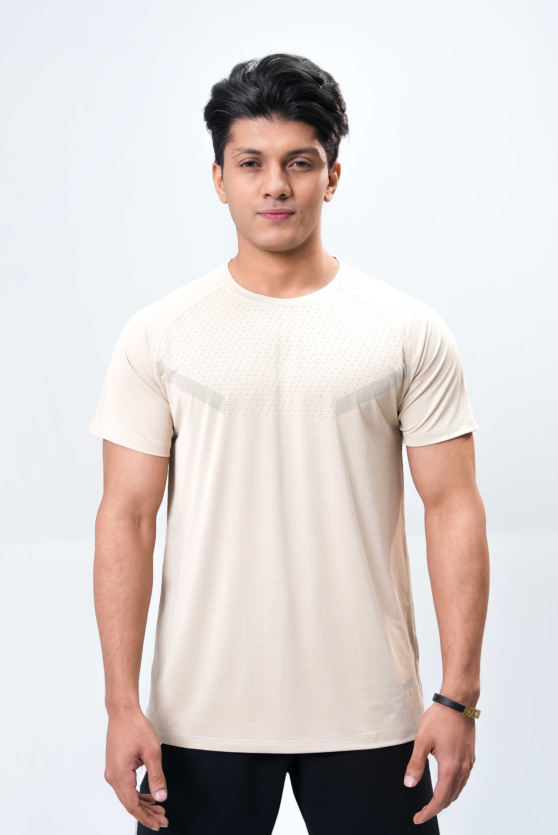 Men’s Gym Wear Top – Khaki