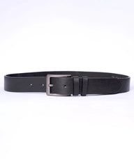 Men Basic Buckle Belt - Black