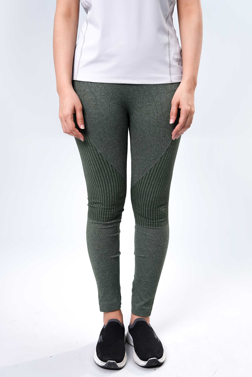 Women’s Cold Wool Tights – Green