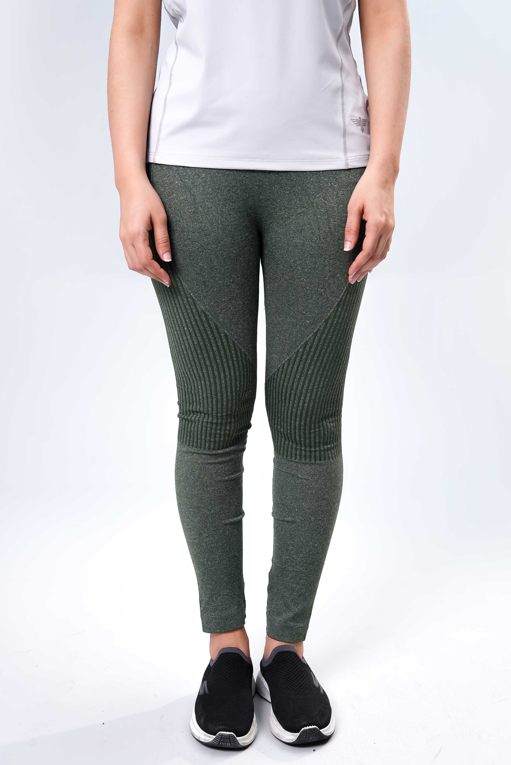 Women’s Cold Wool Tights – Green