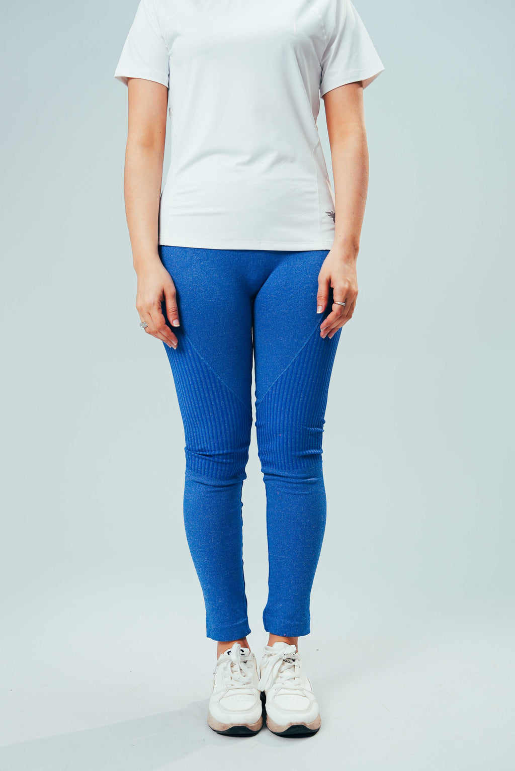 Women’s Cold Wool Tights – Blue