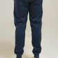 Men’s Navy & White Fleece Trouser
