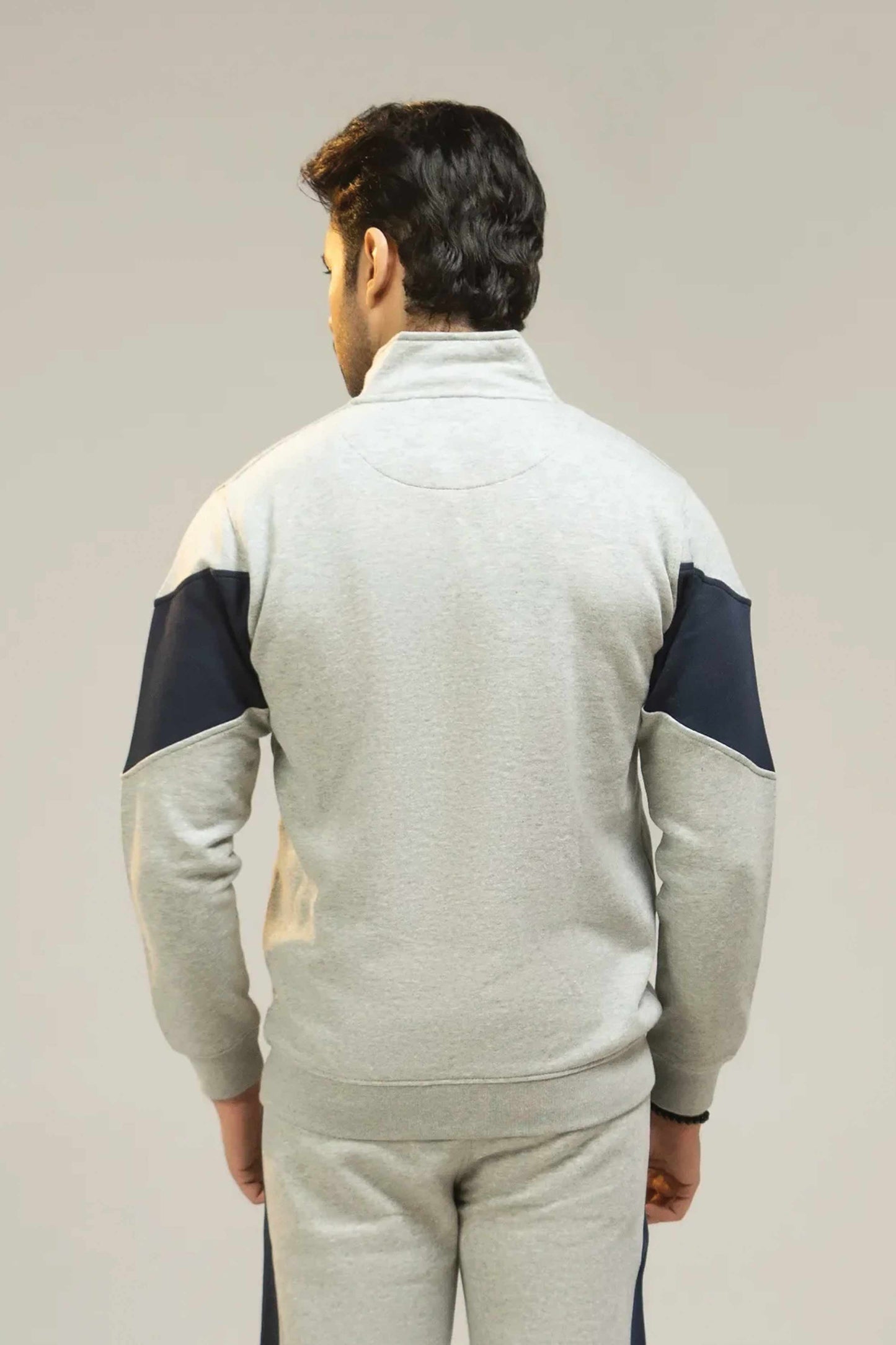 Men’s Grey Fleece Hoodie - Grey