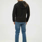 Men Regular Fit Hoodie - Black