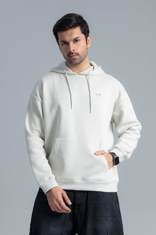 Men’s Oversize Hoodie – Silver Birch