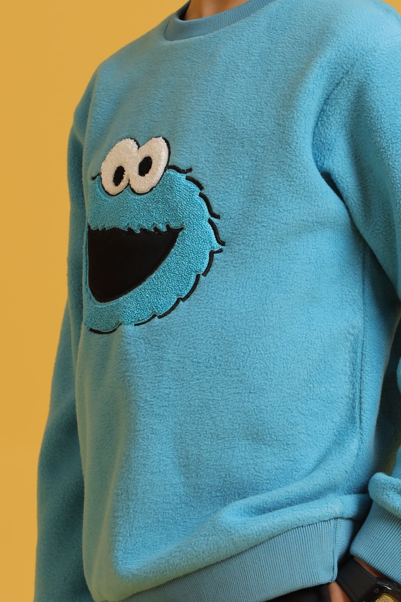 Boys’ Shenal Embroidery Sweatshirt - Ethereal Blue