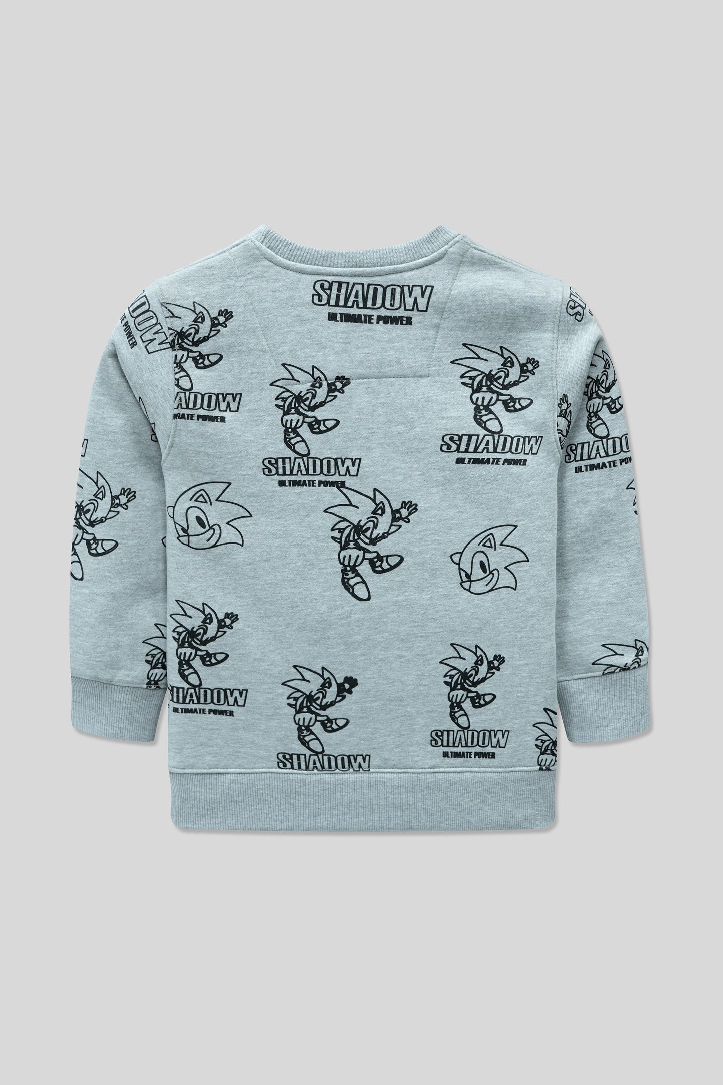 Boys Rotary Print Sweatshirt – Haider Grey