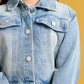 Junior Girls Denim Two-Piece Outfit