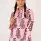 Women Printed Kurti - Pink