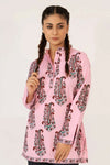 Women Printed Kurti - Pink