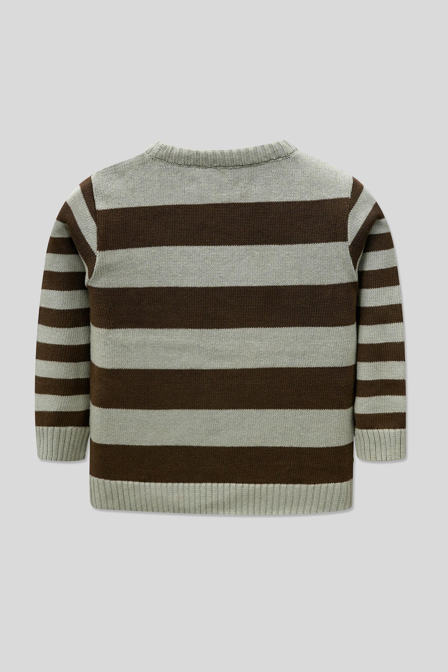 Boys Cotton Sweater - Grey