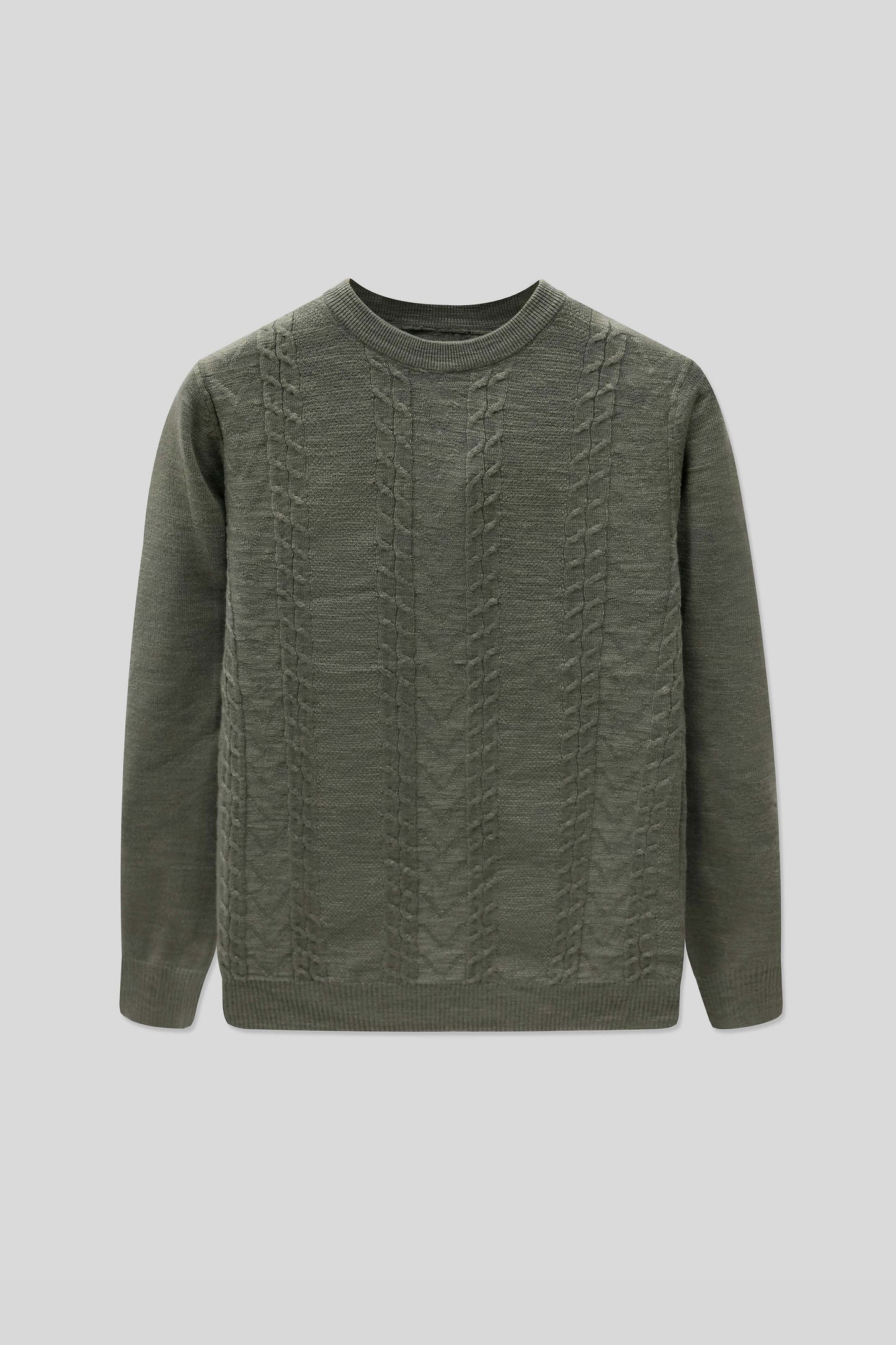 Men’s Wool Cardigan - Olive