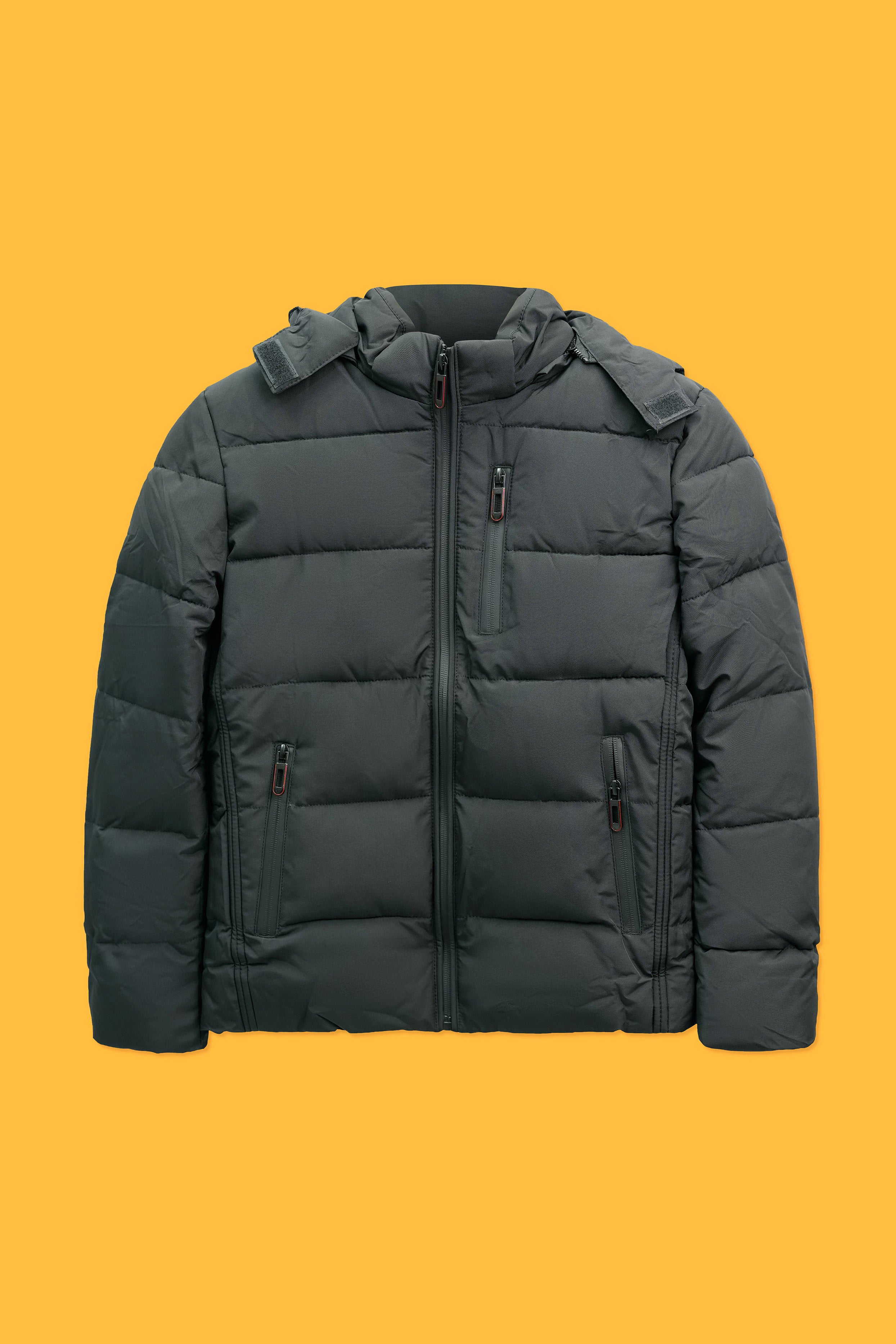 Junior Boys Parachute Jacket - Black