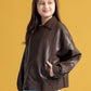 Junior Girls Leather Jacket