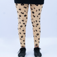 Women Printed AOP Tights – Beige
