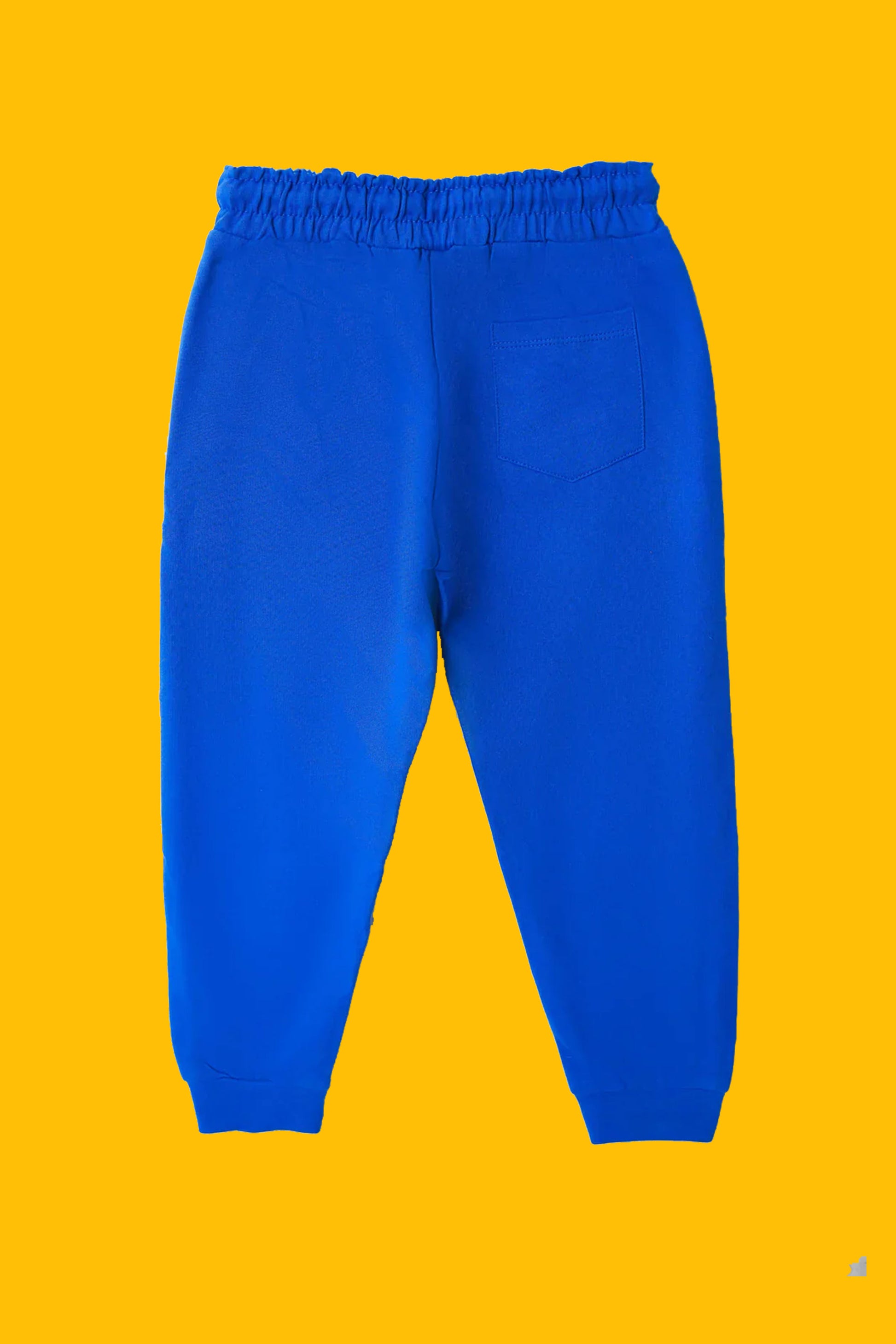 Little Boys' Terry Fleece Trousers -  Lapis Blue
