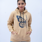 Women Pullover Hoodie - Beige