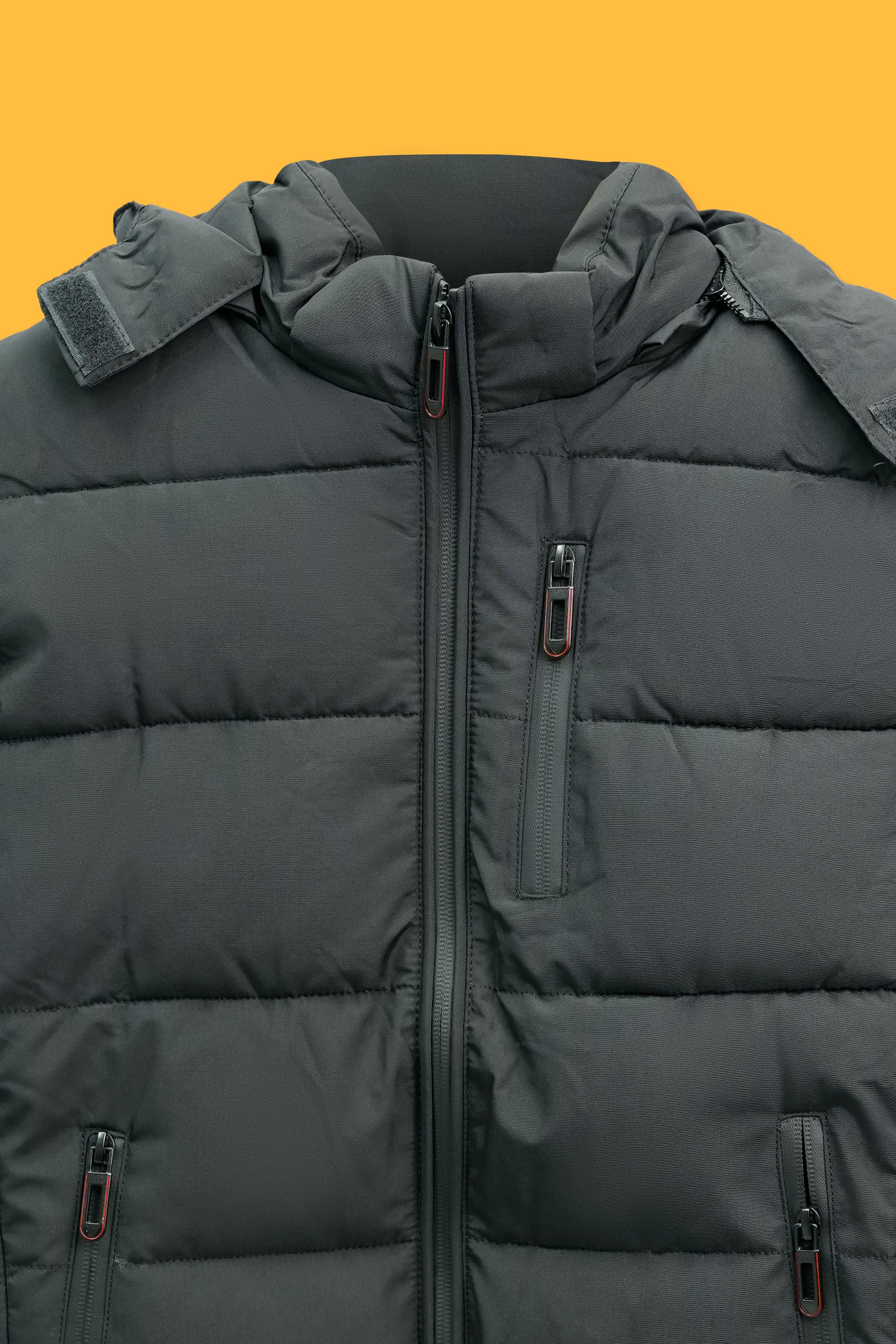 Junior Boys Parachute Jacket - Black