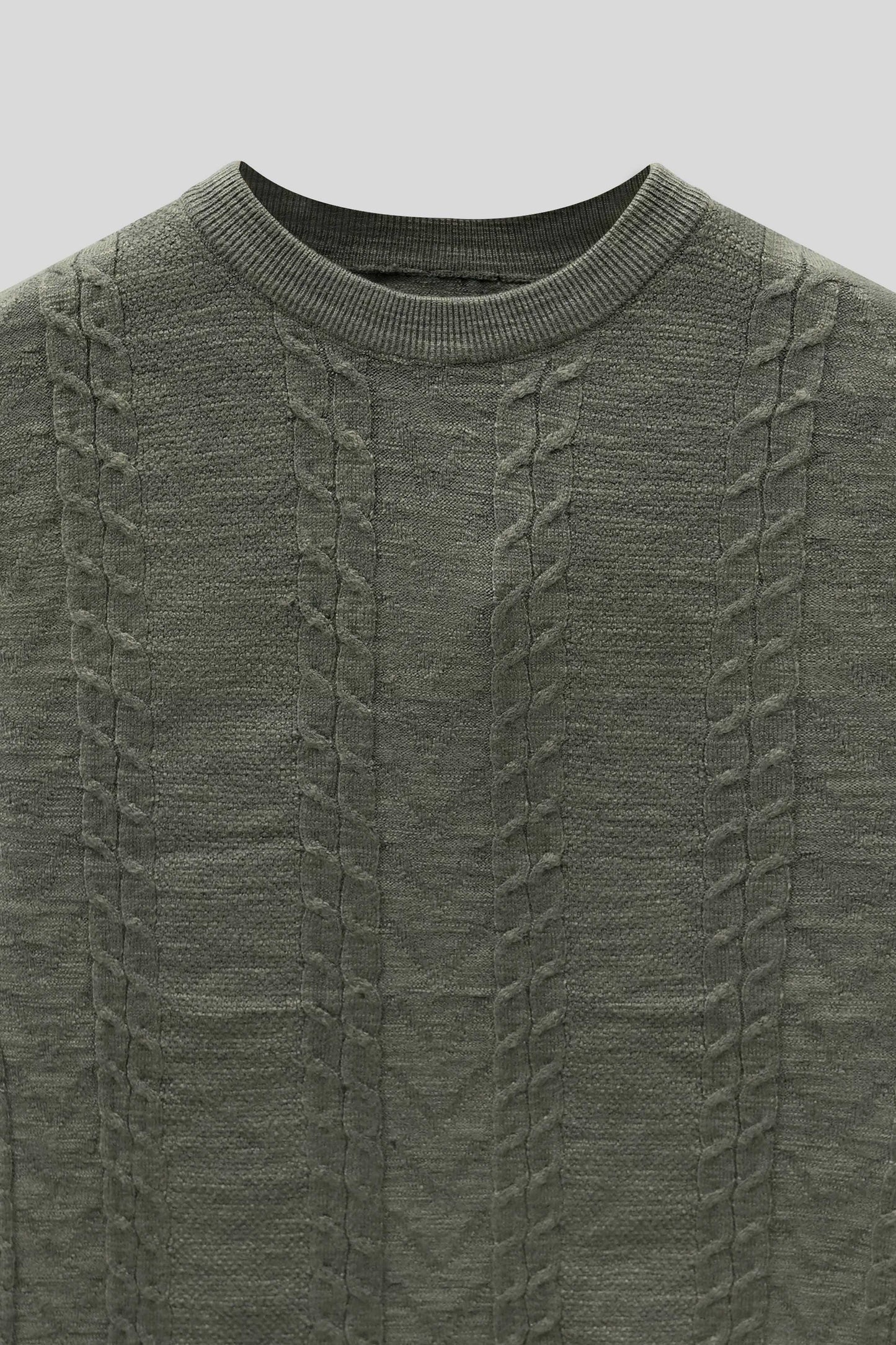 Men’s Wool Cardigan - Olive