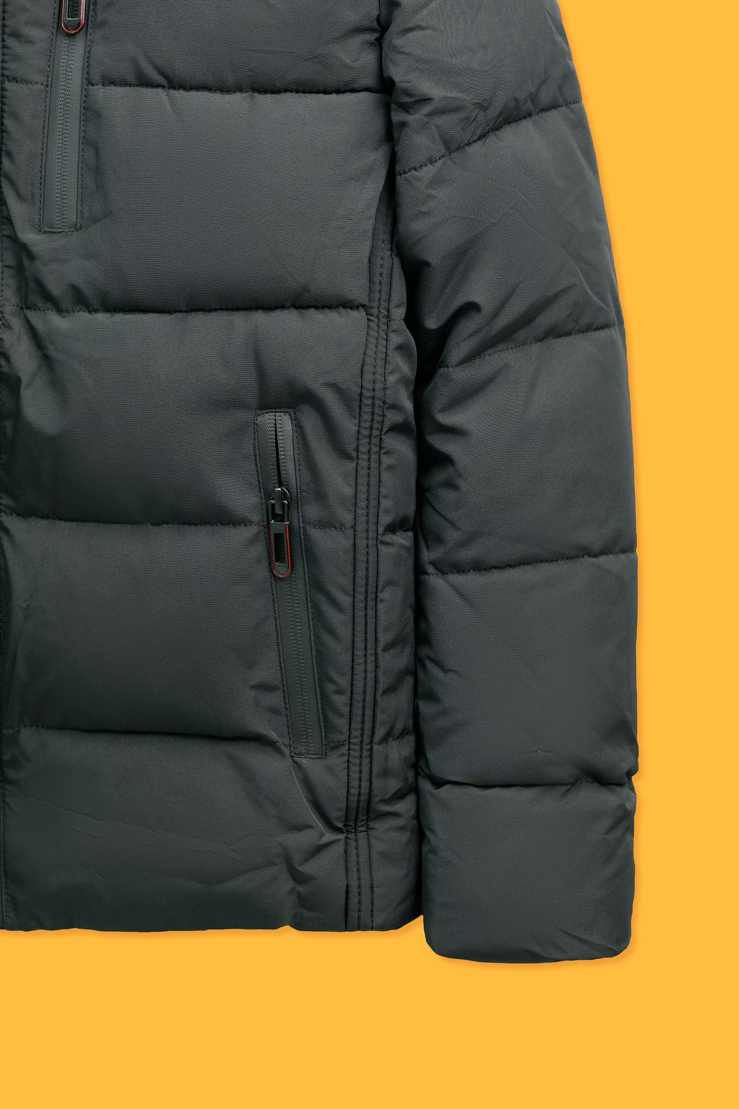 Junior Boys Parachute Jacket - Black