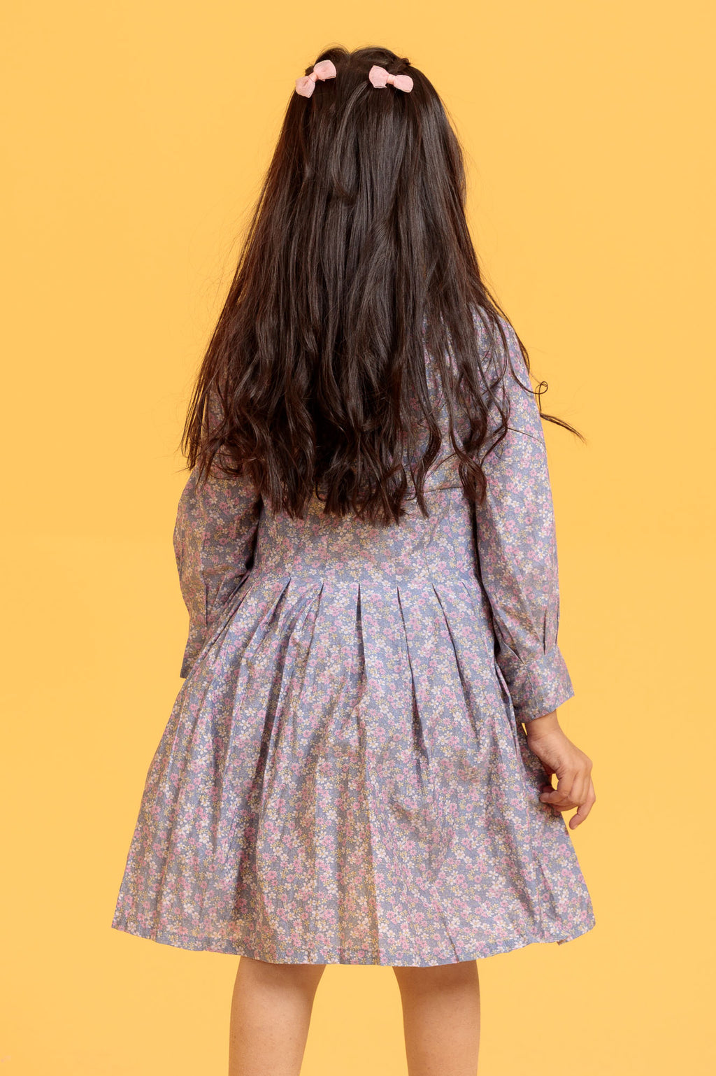 Little Girls’ Frock – Rose Tan