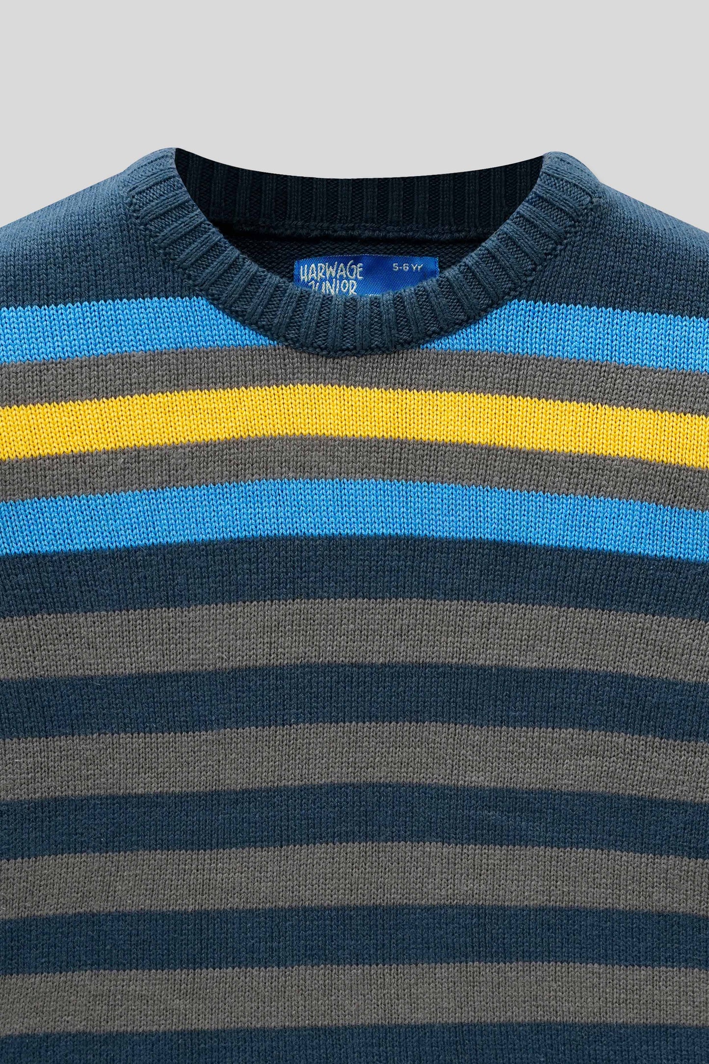 Junior Boys’ Cotton Sweater - Blue